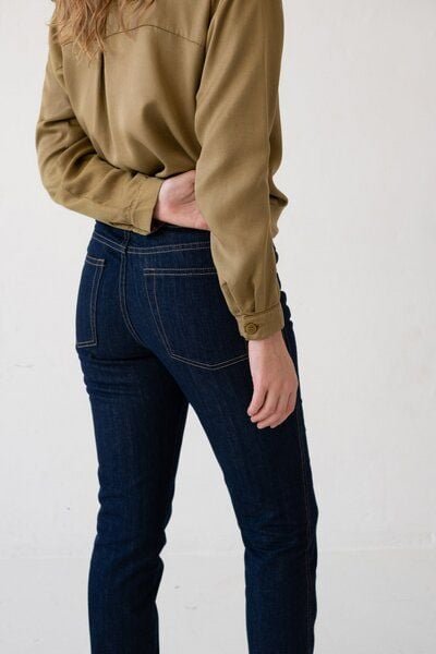 TIRALAHILACHA Heven Denim Vintage in Blue