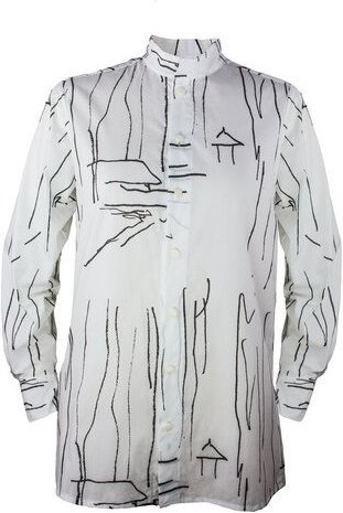 Sophia Schneider-Esleben Shirt Paul Snow - Unisex Hemd Damenhemd und Herrenhemd aus Bio-Baumwolle