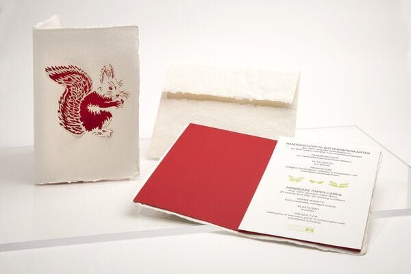 Formes Briefkarte Eichhörnchen