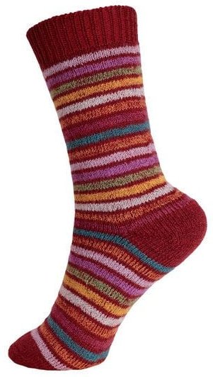 Hirsch Natur Baby Kinder Vollplüsch Ringel Socke kbT Wolle