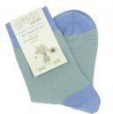 Grödo Damen Ringel Söckchen Bio Baumwolle