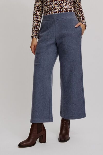 TRANQUILLO Hose aus reinem Wollfleece (W25G170)