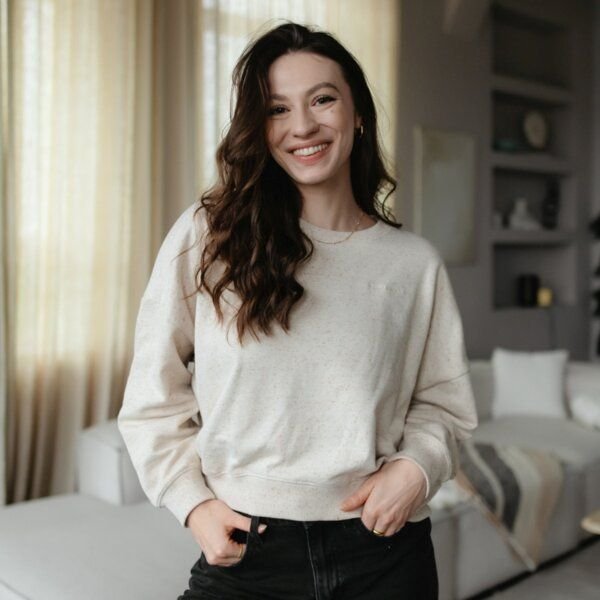 NORDLICHT Sweater Emma aus 100% Bio-Baumwolle