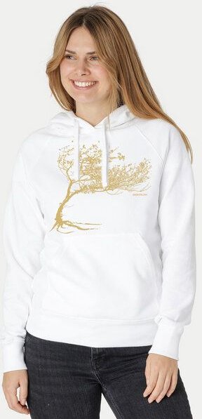 Peaces.bio - handbedruckte Biomode Bio-Damen-Kapuzensweater "Windytree"