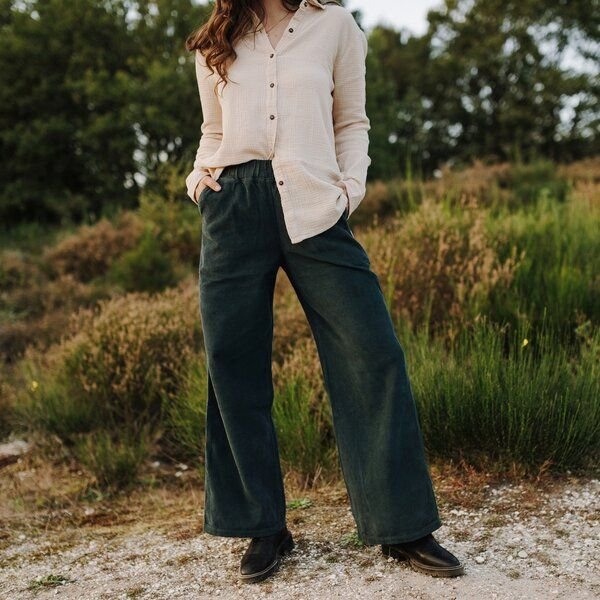 NORDLICHT Damen Cord Hose aus 100% Bio-Baumwolle LINA