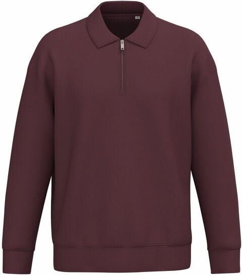 Greenspired Nachhaltiges Unisex-Sweatshirt mit Polokragen & Zipper 300 g/m² XS - XXL