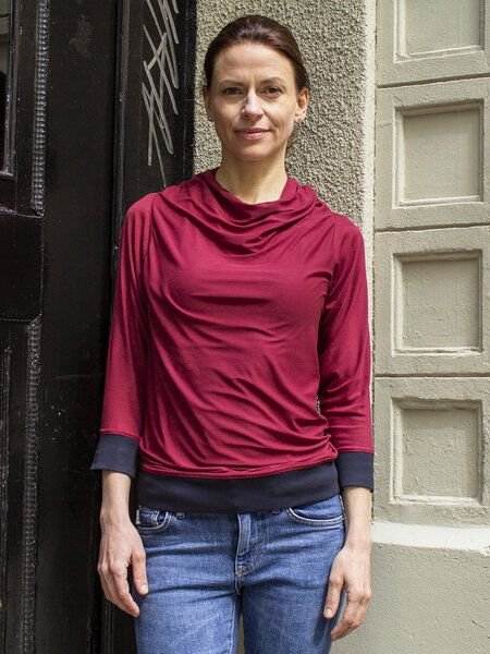 Kolla.Berlin Pullover mit 3/4 Arm aus Tencel