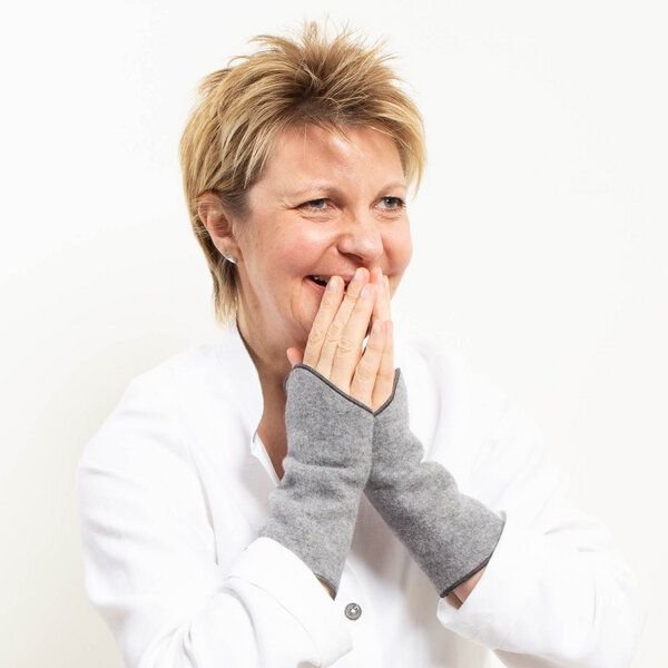 nahtur-design Nachhaltige Pulswärmer | flauschige Wolle für warme Arme