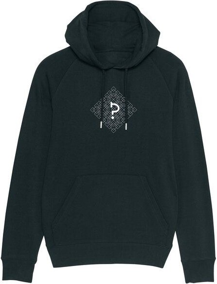 Human Family Bio Herren Hoodie "Reaper - Geometric Questionmark" in 5 Farben