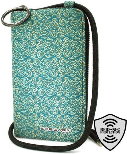 Thumbnail - Seegarn-Täschle / 2in1 Handy-Tasche und Geldbeutel (MB24)