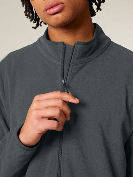 Human Family Basic Herren Fleecejacke "Clue" aus recyceltem Polyester