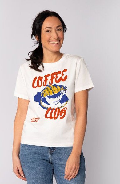 watapparel T-Shirt Frauen Coffee club