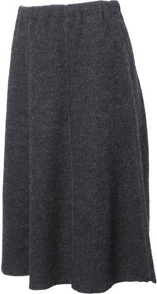 Reiff Damen Krepp Walk-Rock lang reine Bio-Merinowolle