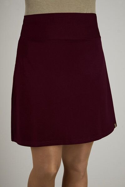 La Gitana Damen Rock A- Linie, „Junie“ mit elastischem Bündchen aus zertifizierter Bio Baumwolle – fair & nachhaltig.