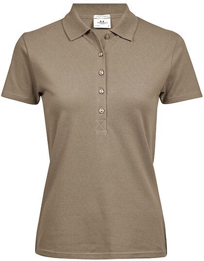 Thumbnail - TeeJays Damen Stretch Polo Shirt Kurzarm Bio - Baumwolle in 20 verschiedenen Farben