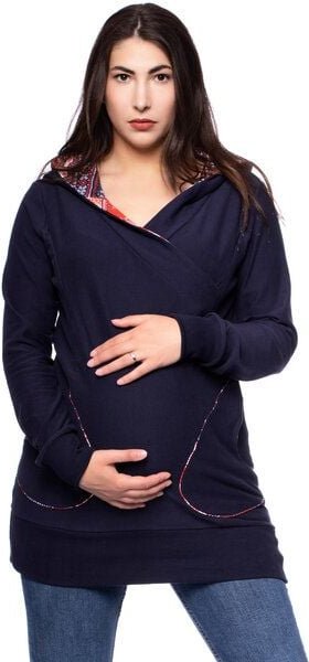 Milchshake BOBBY Umstands- und Stillkapuzenpullover Hoodie aus Bio Baumwolle