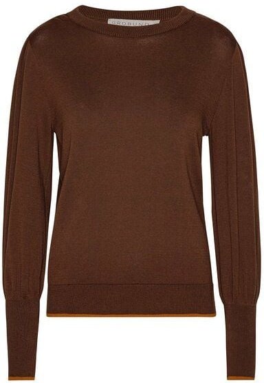 GROBUND Die Strickbluse Ingeborg – GOTS zertifiziert aus 100 % Bio-Baumwolle