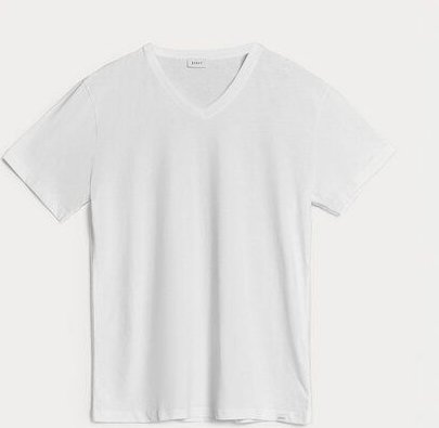 SANVT Das Unisex V-Neck - Weiss