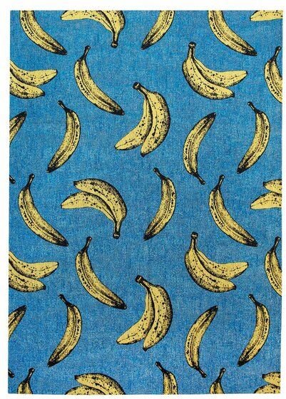 Louis De Poortere Teppich POP BANANA