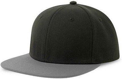 Atlantis Headwear Basecap Kappe Cappy Atlantis Streetwear-Style Flacher Schirm mit Kunststoffverschluss Snap Back