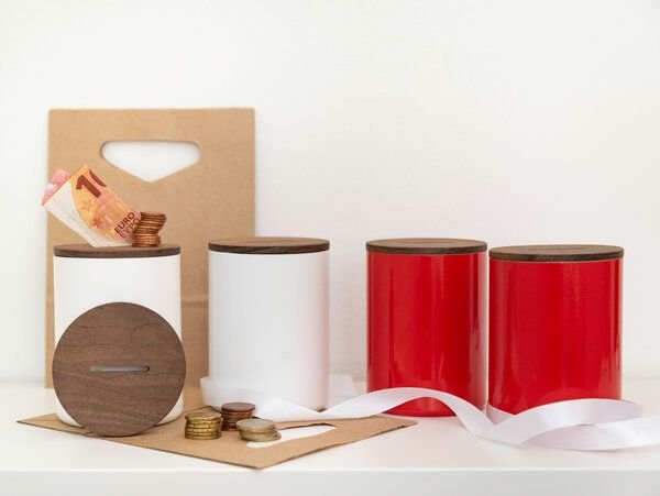 Thumbnail - werkvoll by Lena Peter Recycling Feuerlöscher Spardose FIRE