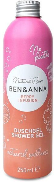 Ben&Anna Duschgel in der Aluminiumflasche, natürlich & vegan