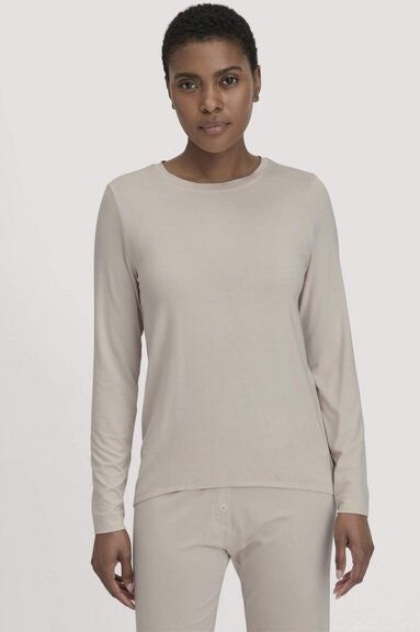 hessnatur Langarm Schlafshirt Regular PURE FLOW aus TENCEL Modal