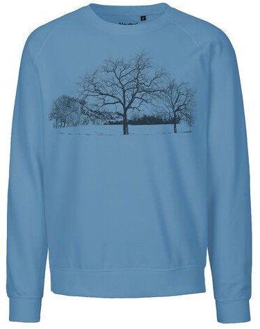 Peaces.bio - handbedruckte Biomode Sweatshirt Landscape Unisex