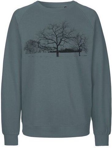 Peaces.bio - handbedruckte Biomode Sweatshirt Landscape Unisex