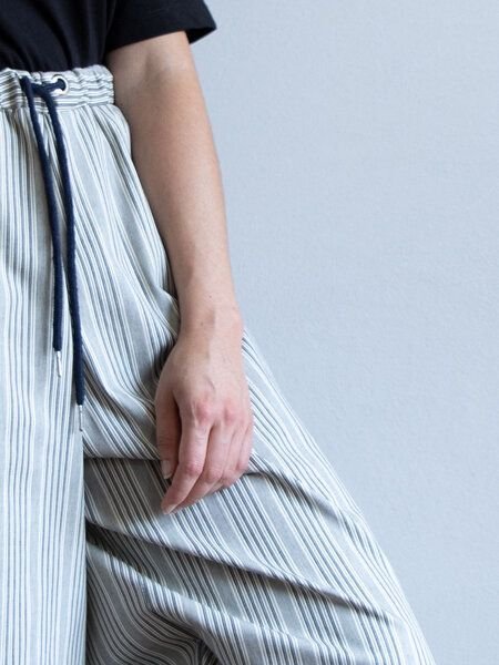 Ecostories weite Hose Streifen