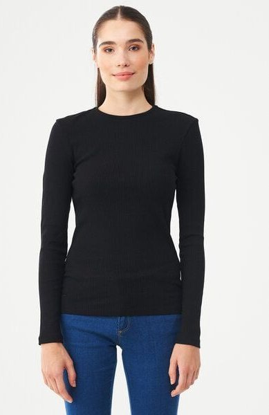 ORGANICATION Langarmshirt aus Bio-Baumwolle