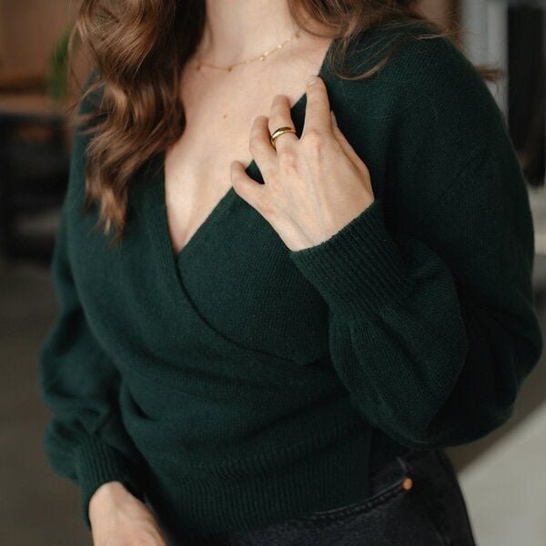 NORDLICHT Wickelcardigan Mona