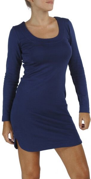 B.e Quality Jersey-Rundhalsausschnitt Etuikleid - Biologischer Pima Baumwolle