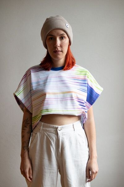 Ecostories Damen T-Shirt Timelaps