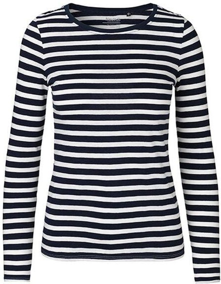 Neutral® Damen Langarm T-Shirt Bio Baumwolle Modern Fit Körpernah geschnitten