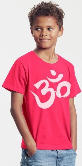 Peaces.bio - handbedruckte Biomode Bio-Kinder T-Shirt Om