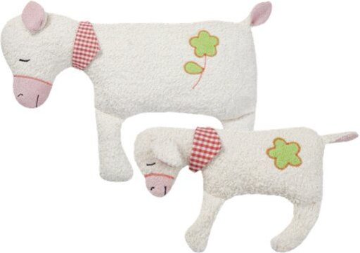 Efie Set Spiel & Kuschel XL Schaf + Schaf Wärmekissen