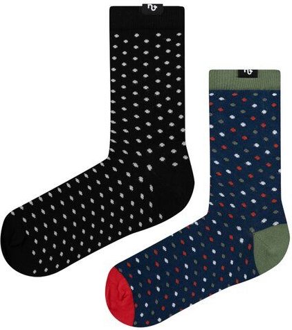 Natural Vibes Bunte Socken Bio GOTS | Herren Damen Socken | Dots
