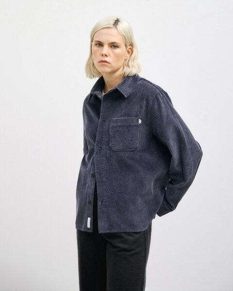 Rotholz Cord Hemd Bio Baumwolle