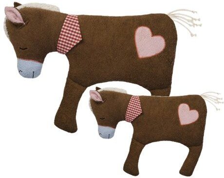 Efie Set Spiel & Kuschel XL Pferd + Pferd Wärmekissen