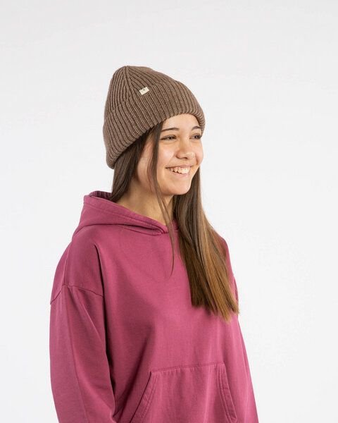 Matona Strickmütze für Kinder, Frauen und Männer aus Bio-Baumwolle und Lammwolle / Beanie