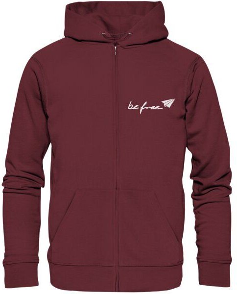 be free shoes be free - Unisex Logo Zip Sweatjacke