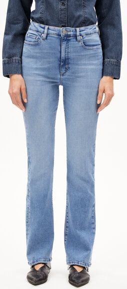 ARMEDANGELS LINNAA Damen Bootcut Jeans Bio-Baumwoll Mix X-Stretch