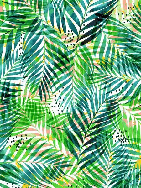 Photocircle Poster / Leinwandbild - Jungle Palm