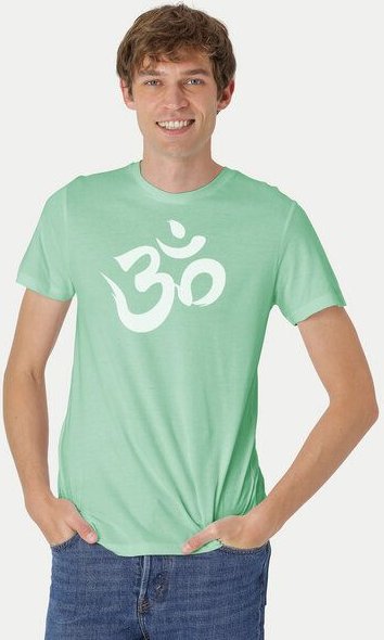 Peaces.bio - handbedruckte Biomode Fit T-Shirt "Om" Herren