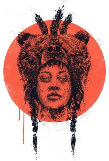 Photocircle Poster / Leinwandbild - Shaman