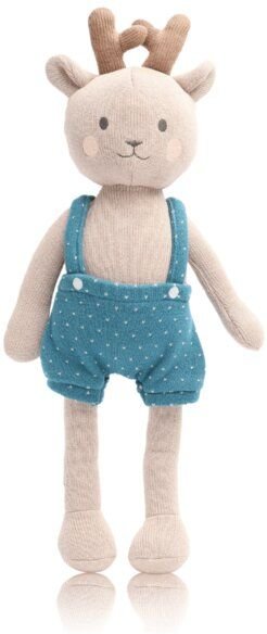 junikind Nachhaltiges Kuscheltier "Reh Kalle", Baumwolle (Bio), 40 cm