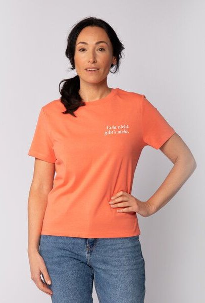 watapparel T-Shirt Frauen Geht nicht gibts nicht