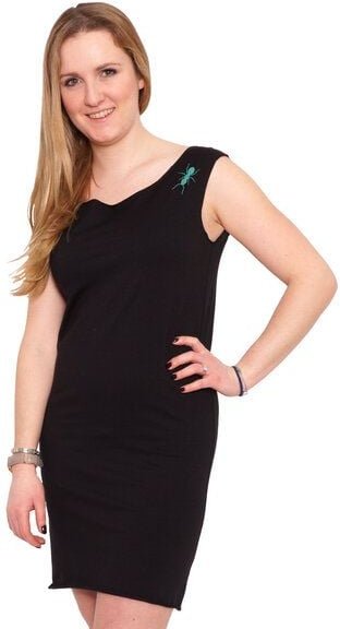 HANDGEDRUCKT "Ameisen" Bio-Kleidchen