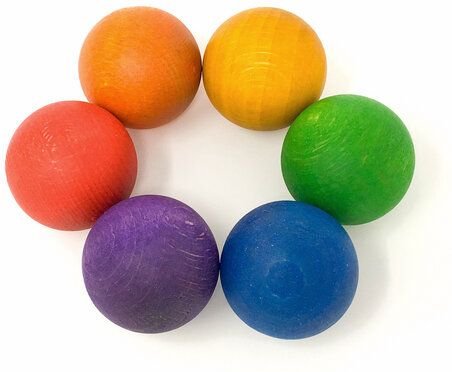 Grapat Holzkugeln 6 Stück